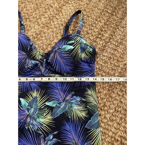 Fantasie Cup fitting Underwire Tankini Swim Top US 36D UK 80D Tropical Vacation - Picture 13 of 14